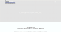 Desktop Screenshot of colombinisrl.com
